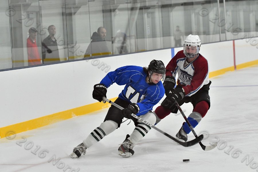 Wheaton College Men\'s Ice Hockey vs Middlesex Community College. - Photo By: KEITH NORDSTROM